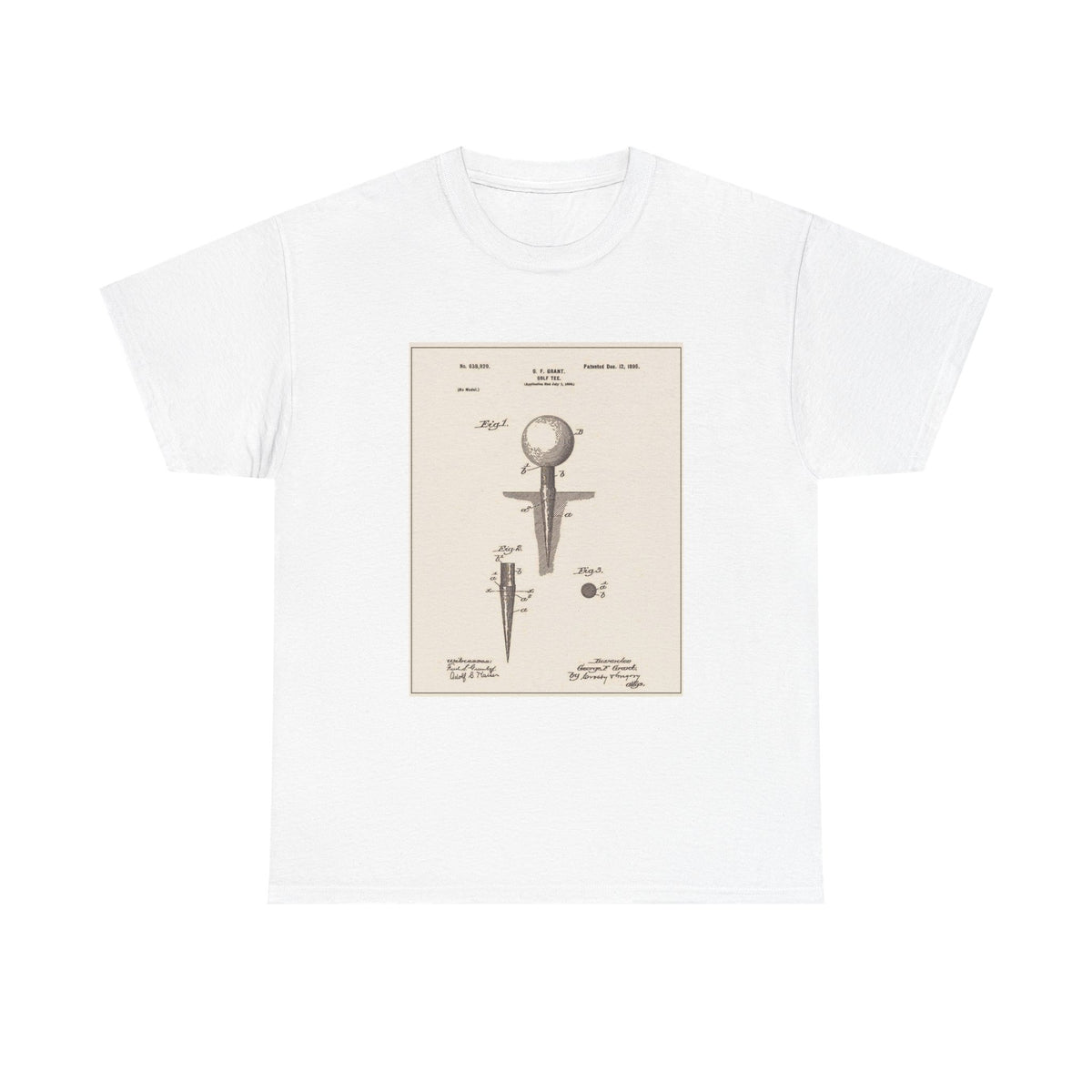 golf T  Patent  T-Shirt  soft feel breathable print