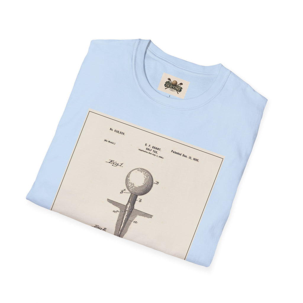 golf Tee patent T-shirt