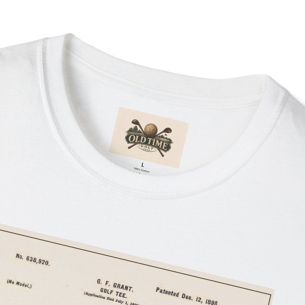 golf Tee patent T-shirt
