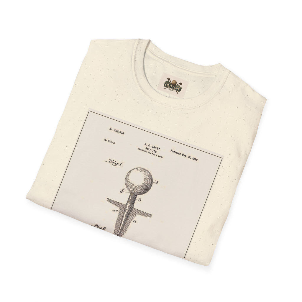 golf Tee patent T-shirt