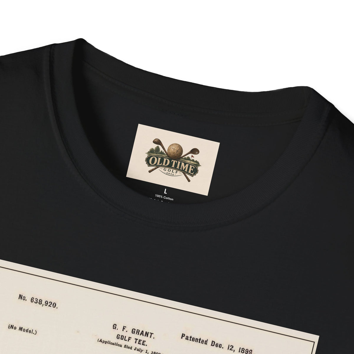 golf Tee patent T-shirt