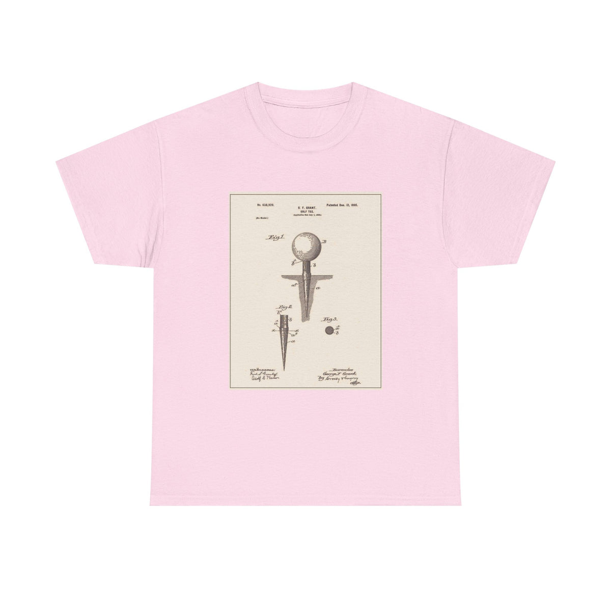 golf T  Patent  T-Shirt  soft feel breathable print