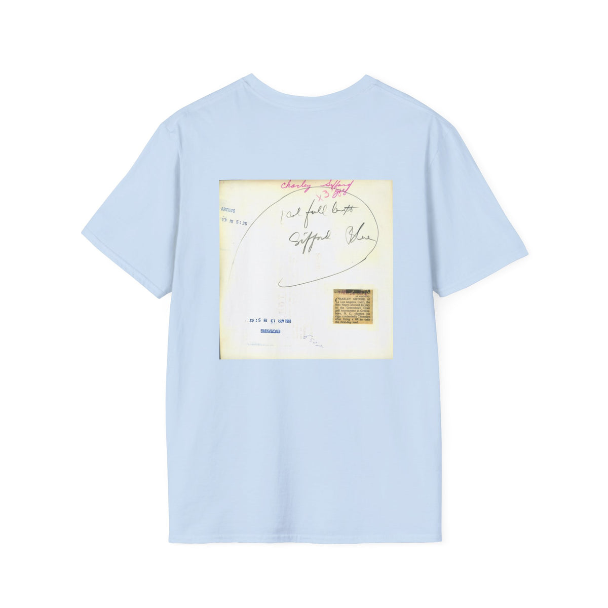 T-shirt light blue