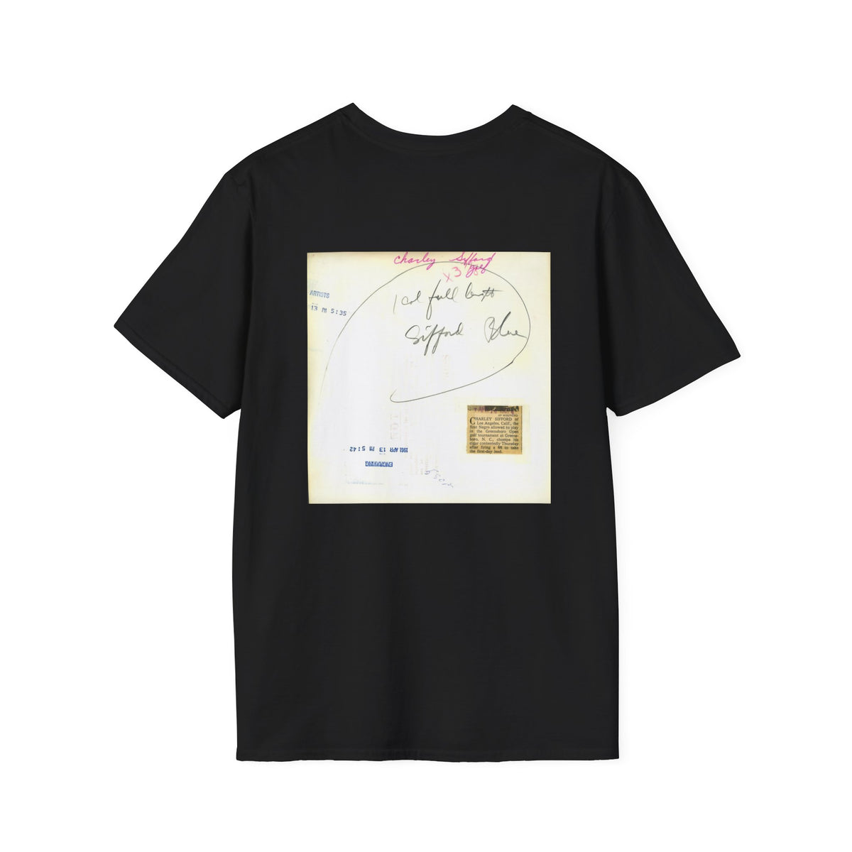 T-shirt blck
