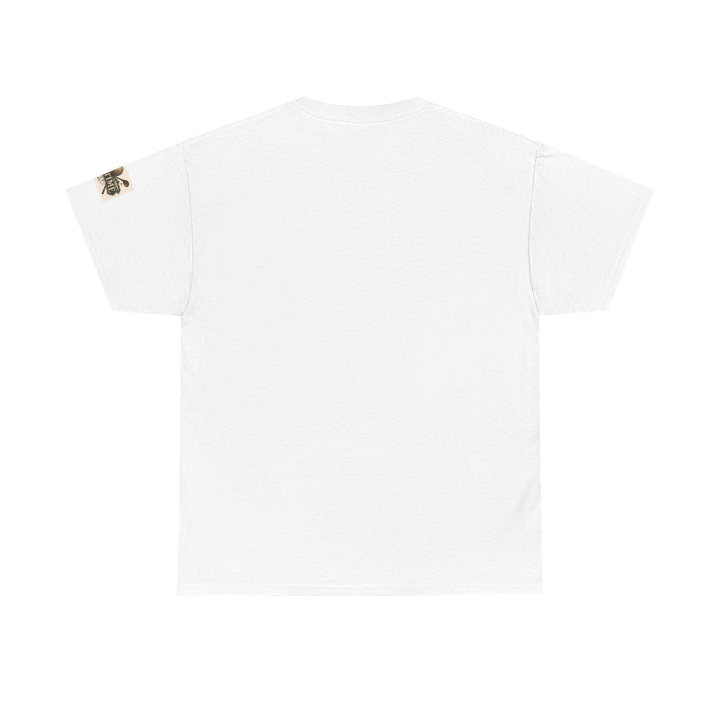 Vintage Golf Tee Patent Illustration Shirt: Sepia Tone, Cotton Crew Neck