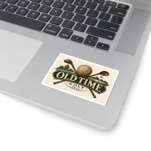 old time golf sticker